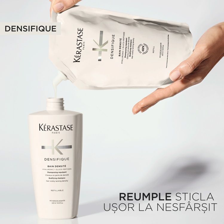 Kerastase Densifique Bain Densite Rezerva si Sampon reincarcabil