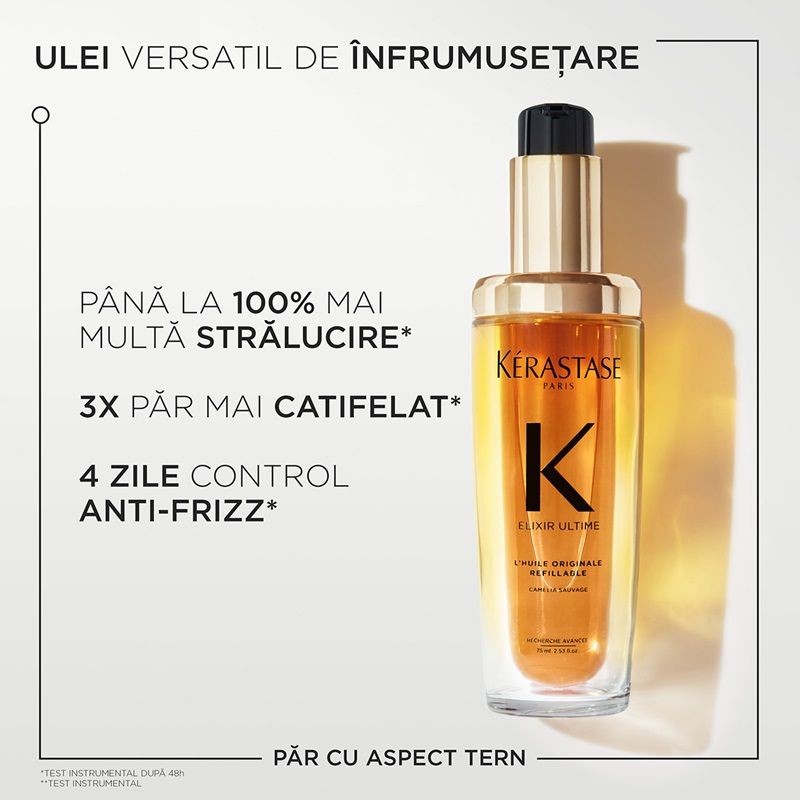 Kerastase Elixir Ultime Huile Originale Ulei beneficii