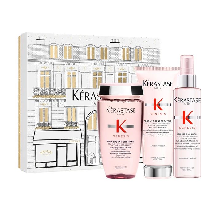 Kerastase Genesis Set (Sampon Bain Hydra-Fortifiant 250ml + Balsam 200ml + Protectie termica 150ml)