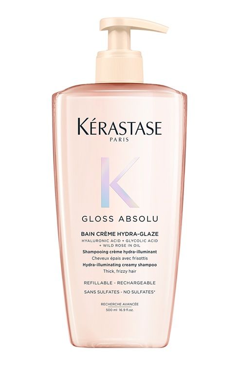 Kerastase Gloss Absolu Bain Creme Hydra-Glaze Sampon stralucire, Par fir gros 250ml