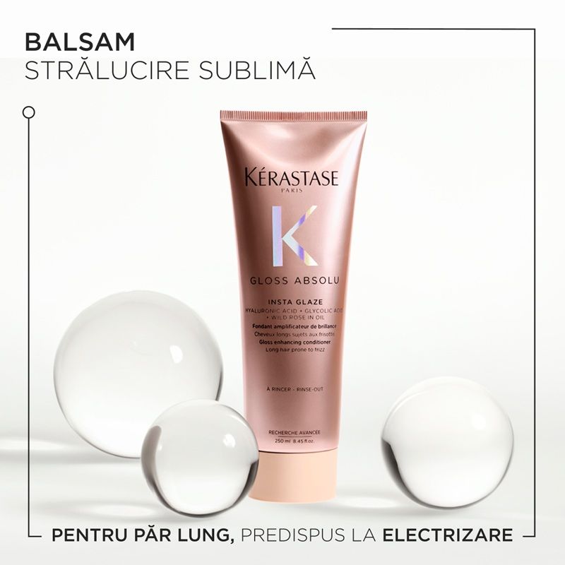 Kerastase Gloss Absolu Insta Glaze Fondant Balsam stralucire pentru Par Lung 250ml