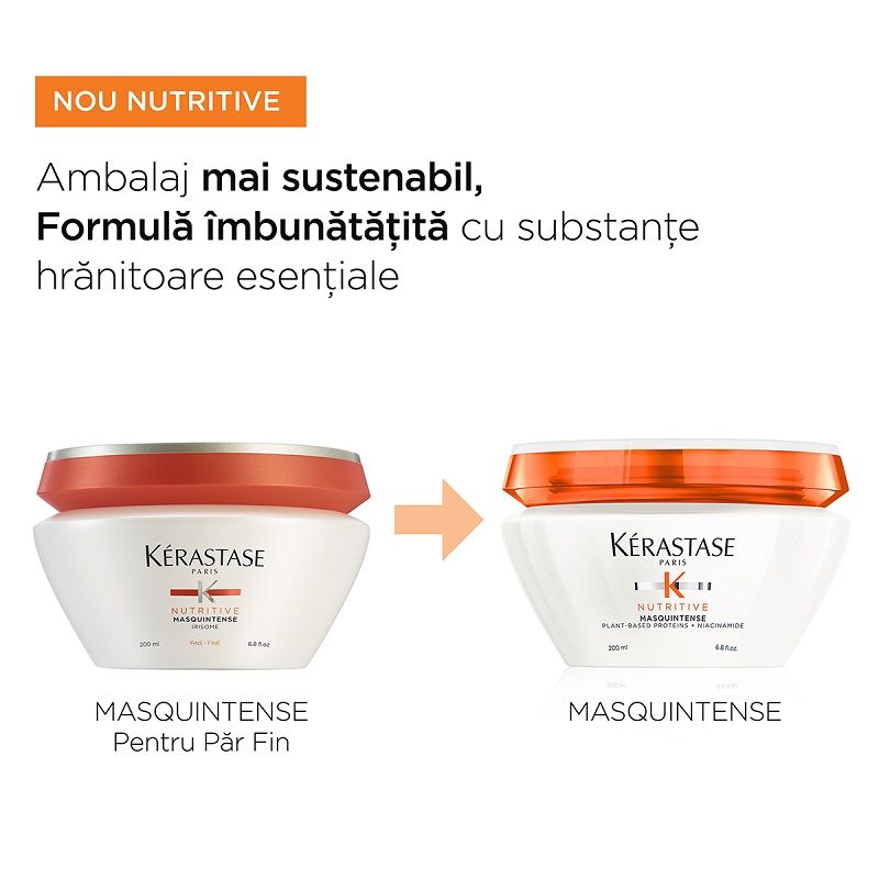 Kerastase Nutritive Masquintense Masca hidratanta pentru Par foarte Uscat, fin/mediu 200ml