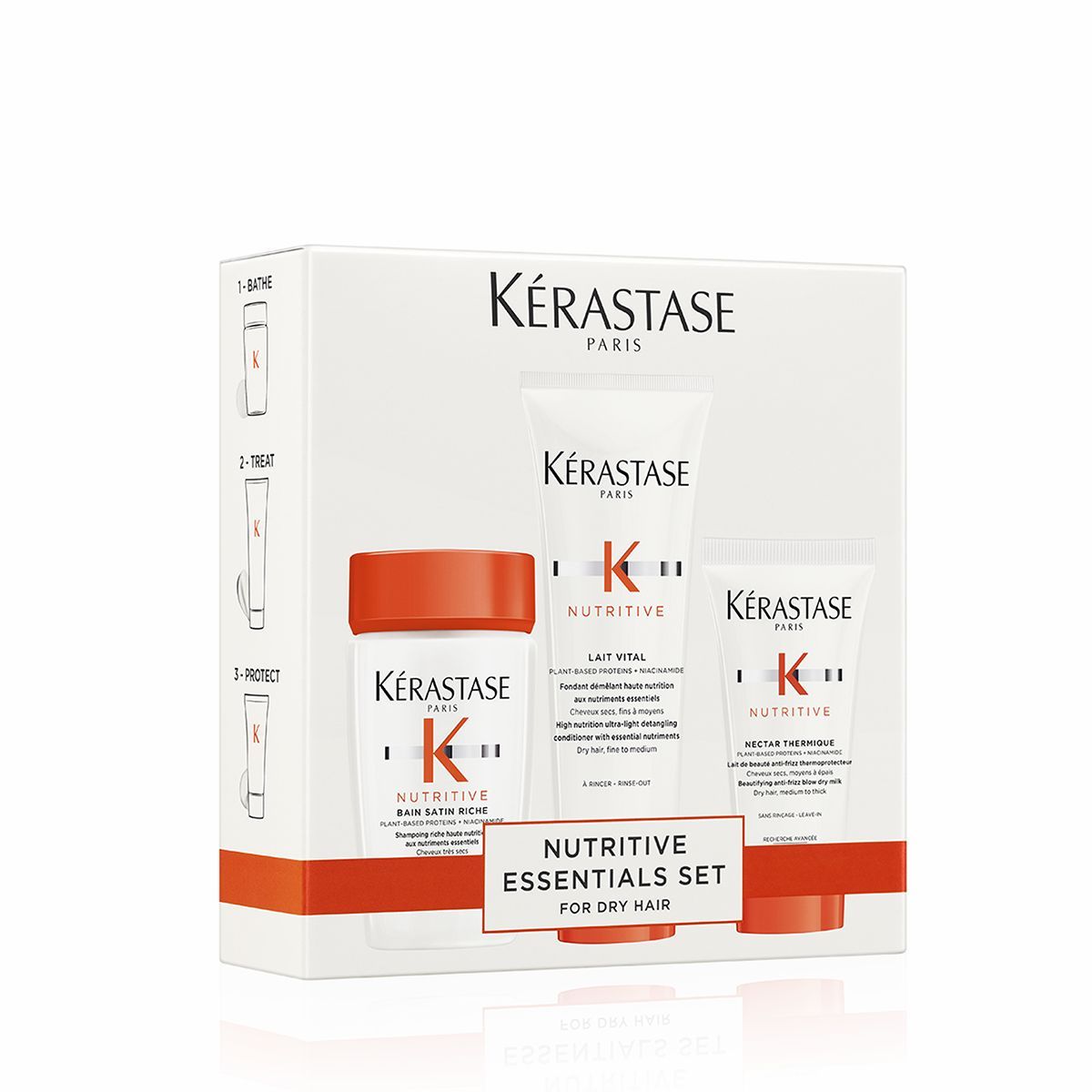 Kerastase Nutritive Set Par Normal/Uscat (Sampon 80ml + Balsam 75ml + Thermique 50ml)