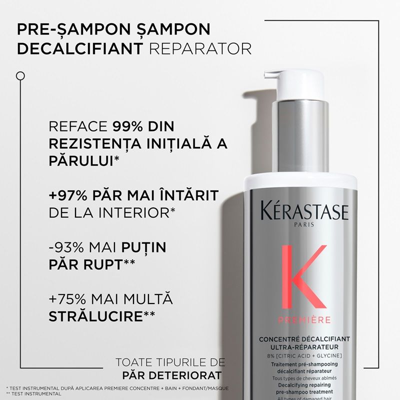 Kerastase Premiere Concentree Decalcifiant Ultra-Reparateur Tratament pre-samponare Par Degradat 250ml