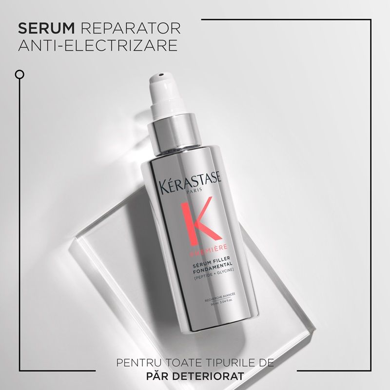 Kerastase Premiere Serum Filler Fondamental Anti-frizz Ser reparator Par Degradat 90ml