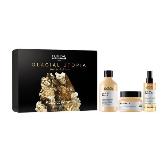 L’Oréal Professionnel Serie Expert Absolut Repair Set (Sampon 300ml+Masca 250ml+Ulei Leave-in 90m