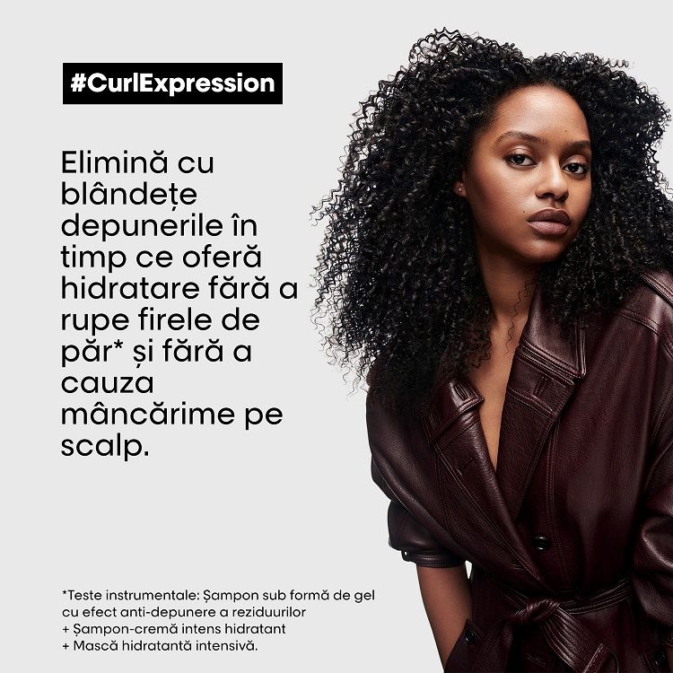 L’Oréal Professionnel Serie Expert Curl Expression Sampon Gel pentru Par Ondulat Cret 300ml