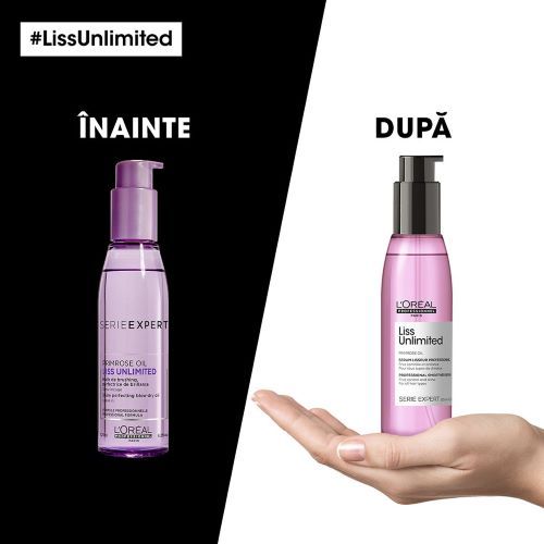 L’Oréal Professionnel Serie Expert Liss Unlimited Primrose Oil Ulei de Par Rebel 125ml