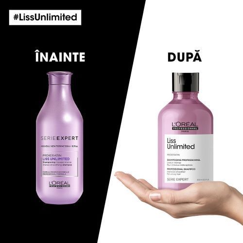 L’Oréal Professionnel Serie Expert Liss Unlimited Sampon Par Rebel 300ml