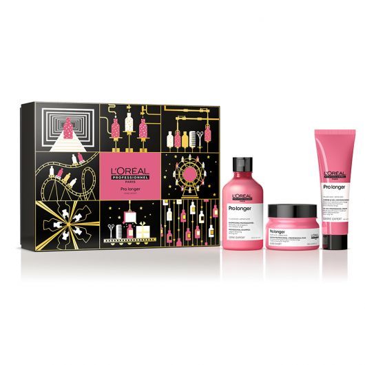 L’Oréal Professionnel Serie Expert Pro Longer Set (Sampon 300ml+ Masca 250ml+ Crema Leave-in 200ml)