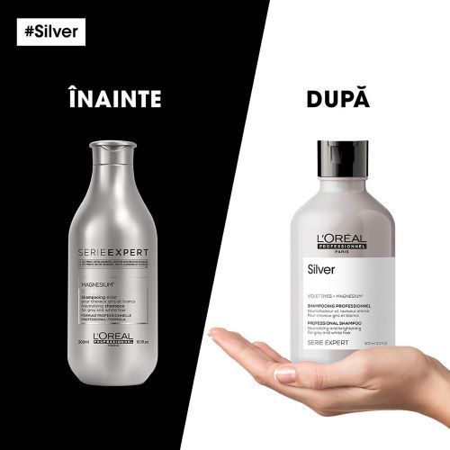 L’Oréal Professionnel Serie Expert Silver Sampon Par Grizonat/Alb 300ml