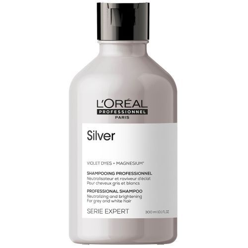 L’Oreal Professionnel Serie Expert Silver Sampon Par Grizonat/Alb 300ml