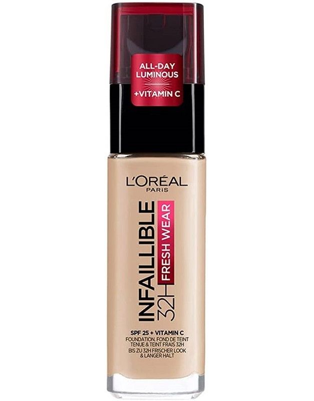 L'Oreal Fond de Ten Infaillible 32H Fresh Wear 130 True Beige 30ml