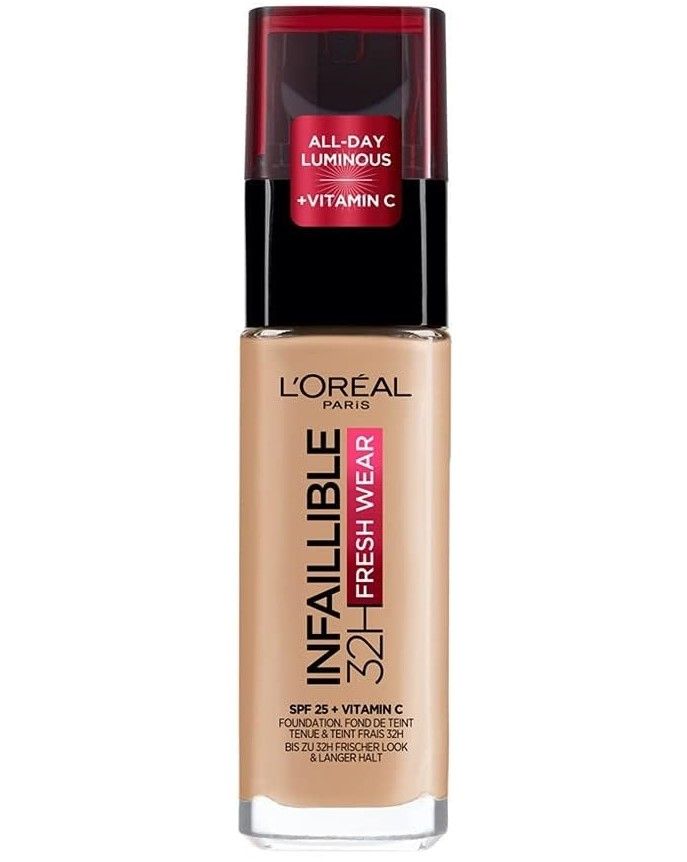 L'Oreal Fond de Ten Infaillible 32H Fresh Wear 140 Golden Beige 30ml