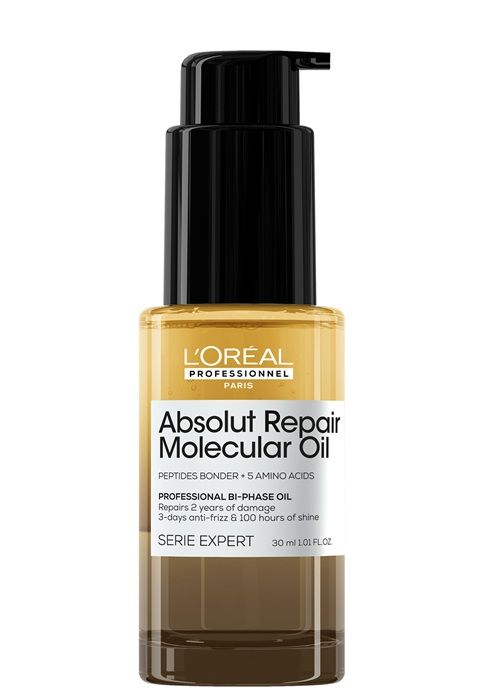 L’Oreal Professionnel Serie Expert Absolut Repair Molecular Ulei Bifazic pentru par deteriorat 30ml