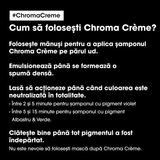 L'Oreal Professionnel Serie Expert Chroma Creme Green Dyes Utilizare