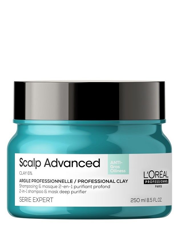 L'Oreal Professionnel Serie Expert Scalp Advanced Argila purifianta 2in1 pentru Scalp gras 250ml