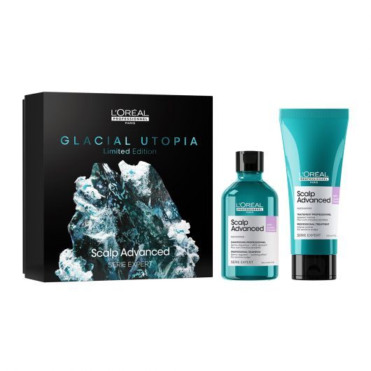 L'Oreal Professionnel Serie Expert Scalp Advanced Set (Sampon calmant pentru Scalp sensibil 300ml + Tratament 200ml) 