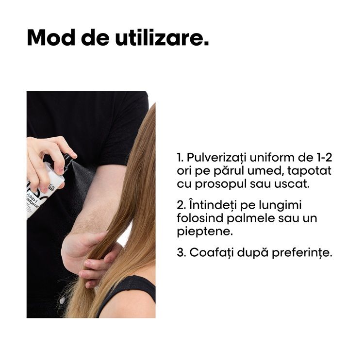 L'Oreal Professionnel Tecni Art All-in-1 Performer Tratament leave-in utilizare