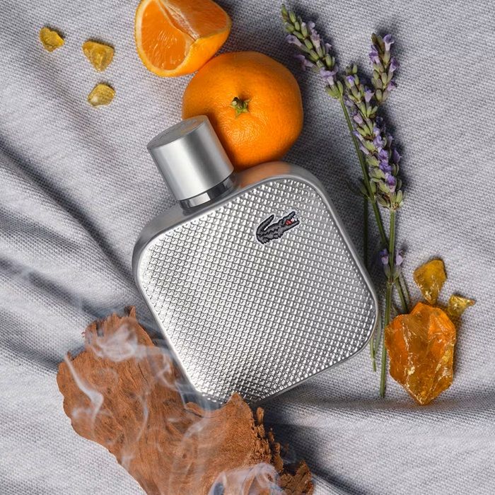 Lacoste L.12.12 Silver Grey pour Homme