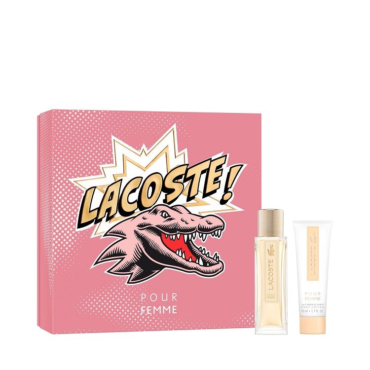 Lacoste Pour Femme Set (Apa de parfum 50ml + Lotiune Corp 100ml)