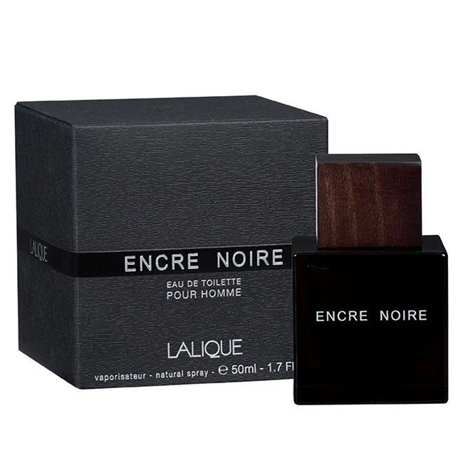 Lalique Encre Noire Apa de toaleta pentru barbati 50ml ambalaj