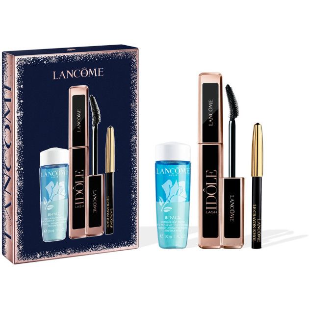 Lancome Idole Set (Mascara Idole 8ml + Demachiant Bifacil 30ml + Creion Ochi Khol Black 0.7g)