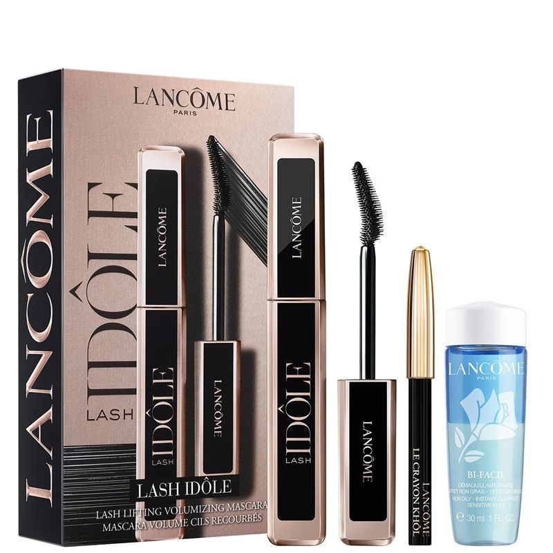 Lancome Idole Set (Mascara Idole 8ml + Demachiant Bifacil 30ml + Creion Ochi Khol Black 0.7g)