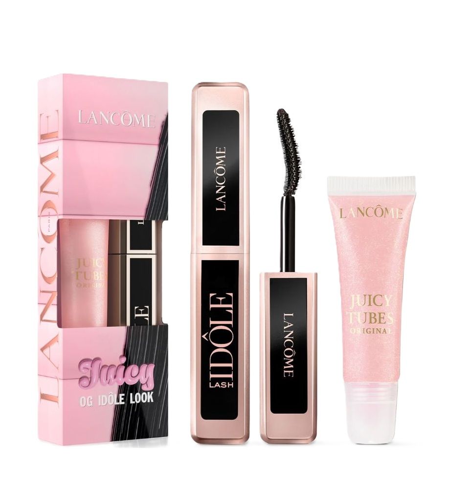 Lancome Idole Set (Mascara Midi Idole 5ml + Luciu de buze Juicy Tubes 10ml)