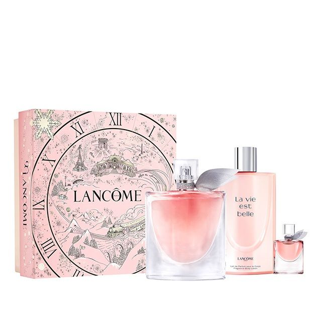 Lancome La Vie Est Belle Set (Apa de parfum 100ml + Apa de parfum 4ml + Lotiune de corp 200ml)