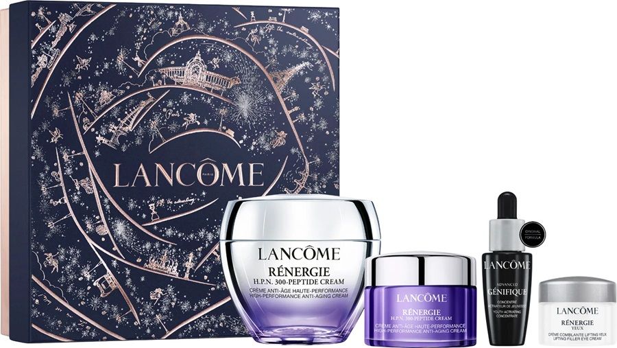Lancome Renergie Set (H.P.N. 300-Peptide Crema antirid 50ml + Crema de zi 15ml + Ser Genifique 10ml + Crema ochi 5ml)