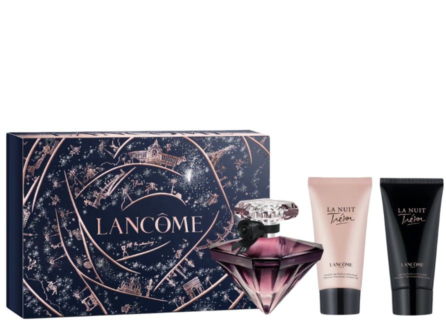 Lancome Tresor La Nuit Set (Apa de parfum 30ml + Lotiune pentru Corp 50ml + Gel de dus 50ml)