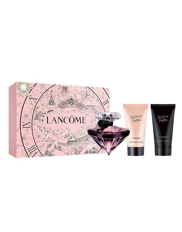 Lancome Tresor La Nuit Set (Apa de parfum 30ml + Lotiune pentru Corp 50ml + Gel de dus 50ml)