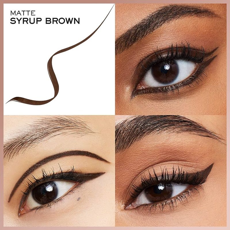 Lancome Tus de ochi Idole Eyeliner Ultra Precise 02 Syrup Brown Matte Waterproof 1ml
