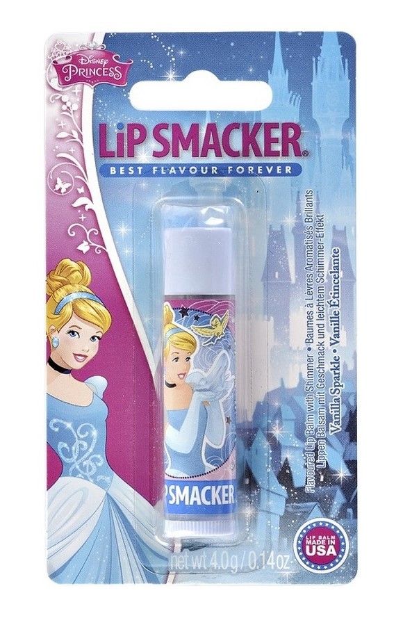 Lip Smacker Balsam de Buze Disney Shimmer Cinderella Vanilla Sparkle 4g