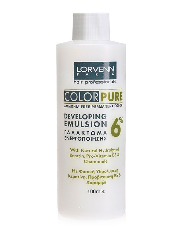 Lorvenn Color Pure Developing Emulsie activatoare de culoare 6% Fara Amoniac 100ml