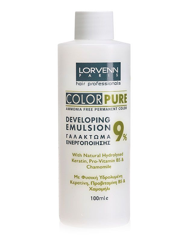 Lorvenn Color Pure Developing Emulsie activatoare de culoare 9% Fara Amoniac 100ml
