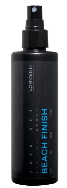 Lorvenn Hair Art Beach Finish Sea Salt Spray cu sare de mare cu fixare usoara 200ml