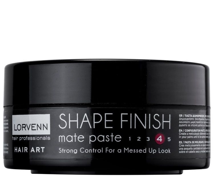 Lorvenn Hair Art Shape Finish Matt Paste Pasta Modelatoare cu fixare puternica 75ml