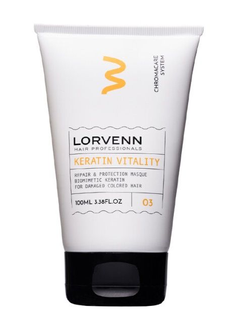 Lorvenn Keratin Vitality Masque Masca Par Vopsit si Deteriorat 100ml