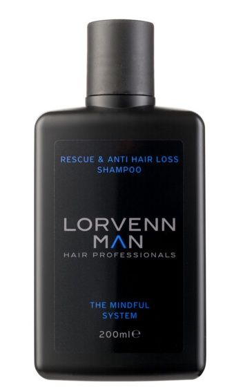 Lorvenn Man Rescue Shampoo Sampon anti-cadere 200ml