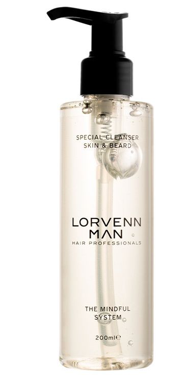 Lorvenn Man Special Cleanser Gel curatare ten si barba 200ml