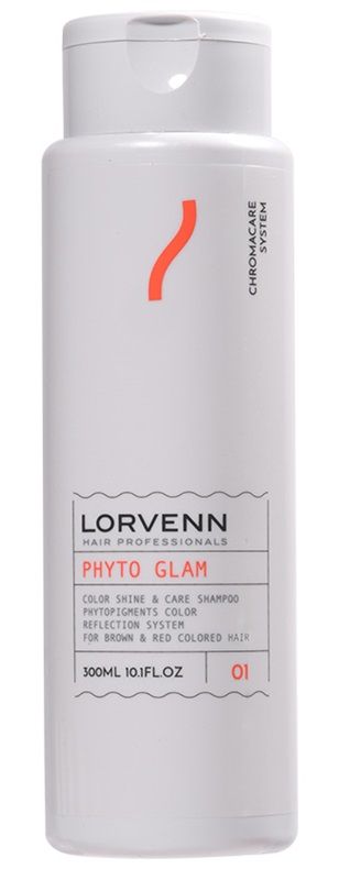 Lorvenn Phyto Glam Color Protection&Shine Sampon Par Vopsit Brunet/Roscat 300ml