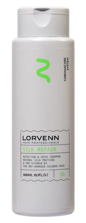 Lorvenn Silk Repair Nutrition&Shine Sampon Par Uscat/Degradat 300ml