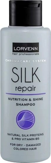 Lorvenn Silk Repair Nutrition&Shine Sampon Par Uscat/Degradat 100ml