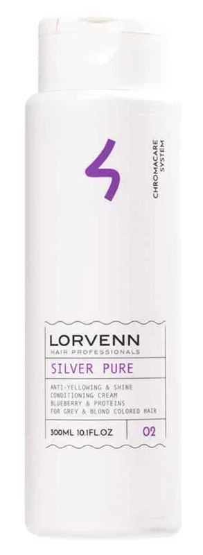 Lorvenn Silver Pure Anti-yellowing&Radiance Balsam Par Grizonat/Blond 300ml