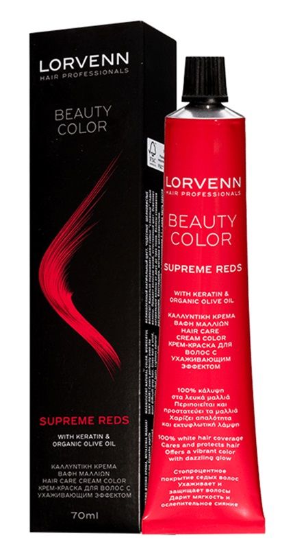 Lorvenn Vopsea Par Beauty Color Supreme Reds 70ml