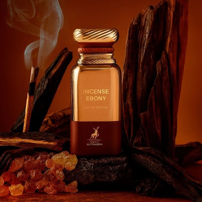 Maison Alhambra Incense Ebony Apa de parfum unisex 80ml prezentare note olfactive