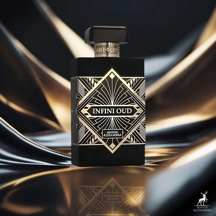 Maison Alhambra Infini Oud Apa de parfum unisex 100ml prezentare
