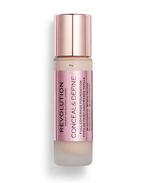Makeup Revolution Fond de Ten Conceal & Define Foundation F4 23ml